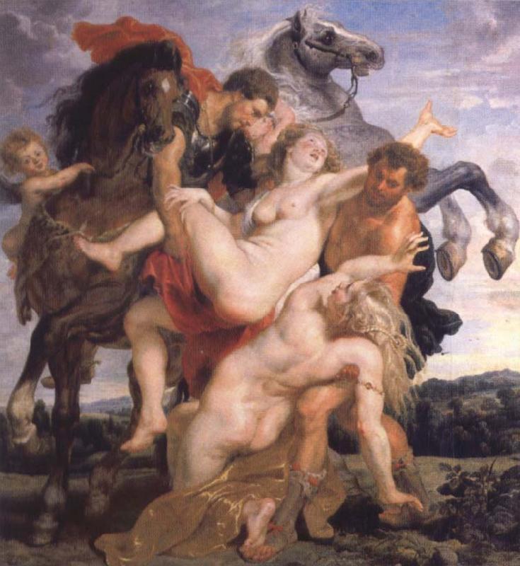 Peter Paul Rubens The Rape of the Daughters of Leucippus